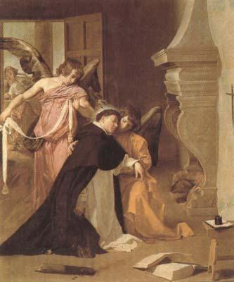Diego Velazquez The Temptation of St Thomas Aquinas (df01) Sweden oil painting art